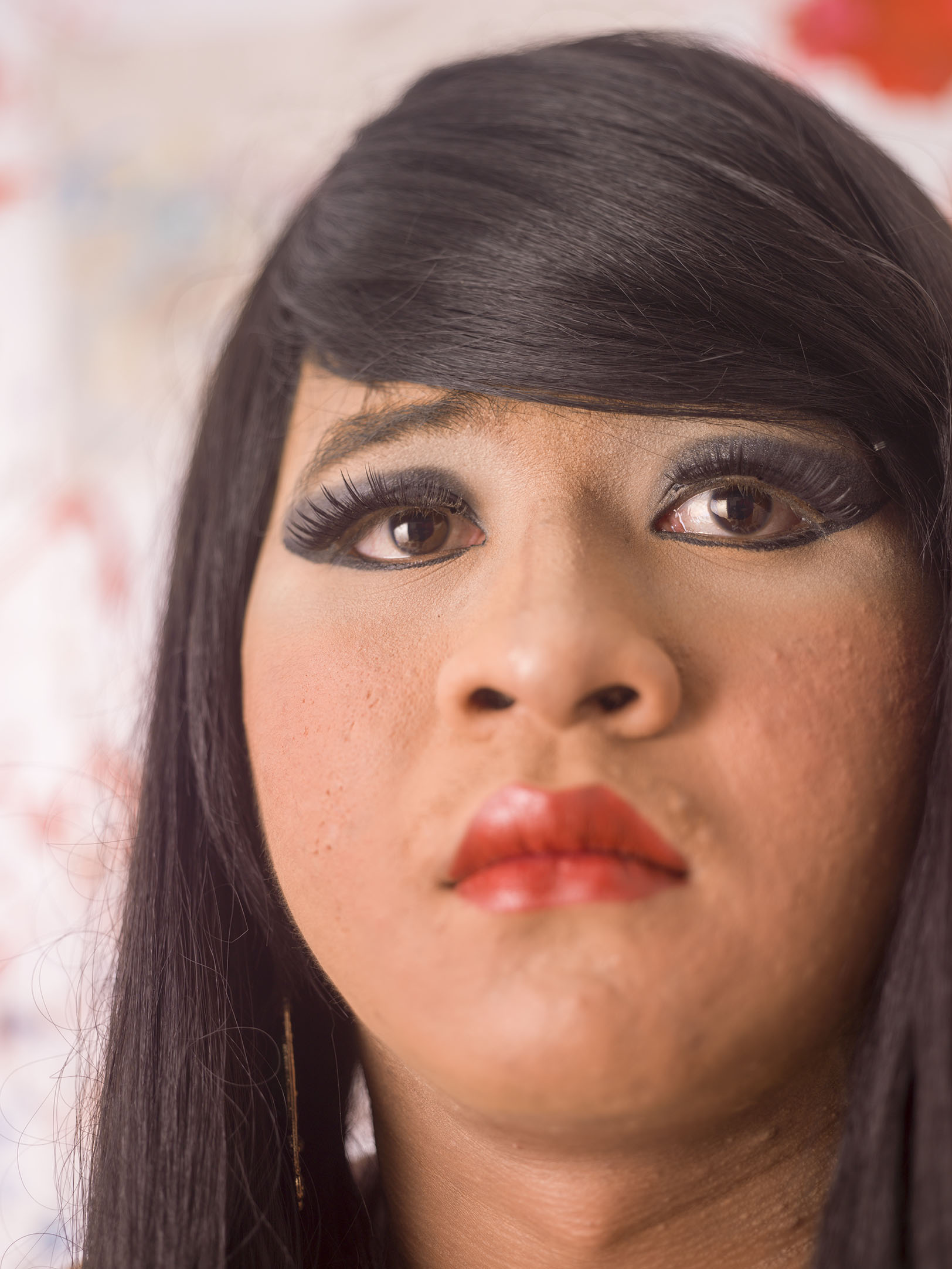 Drag in Cambodia: Tuy Suoy / Chhim Thi portrait	by Martijn Crowe 